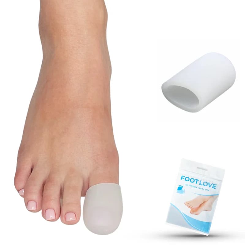 Silikonový návlek na prst proti kuřím okům