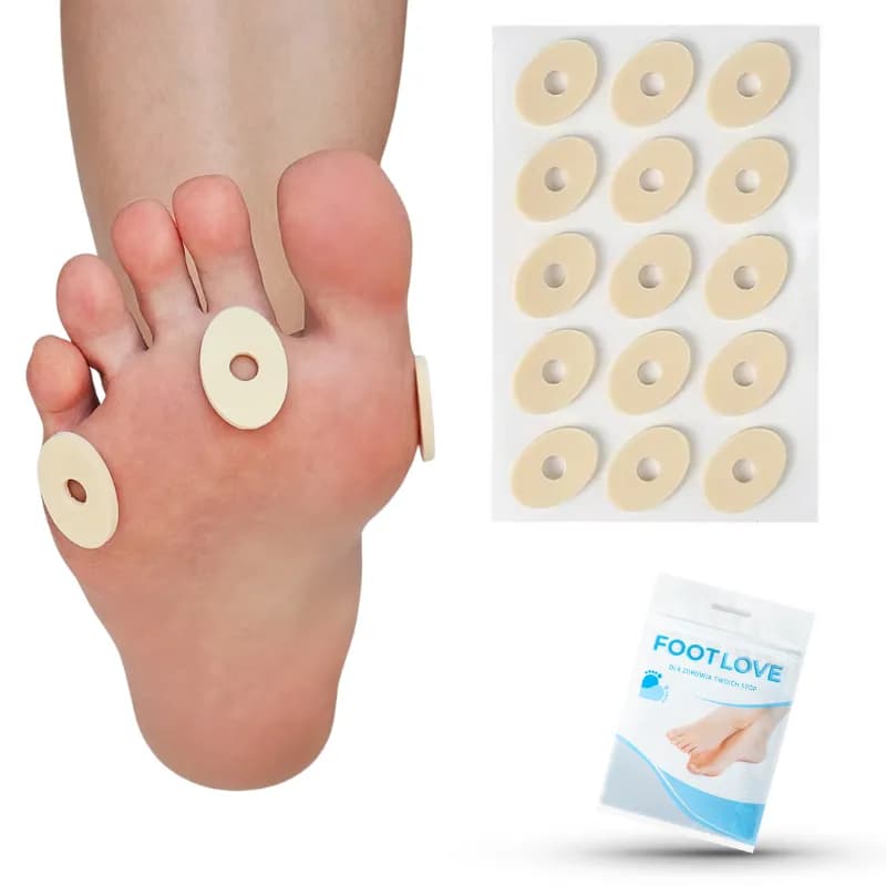 Pěnové náplasti na kuří oka, malý ovál