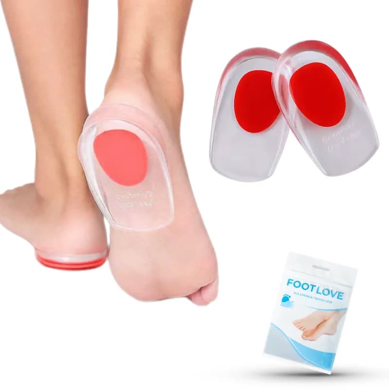 Gelové podpatěnky na patní ostruhu, velikost S