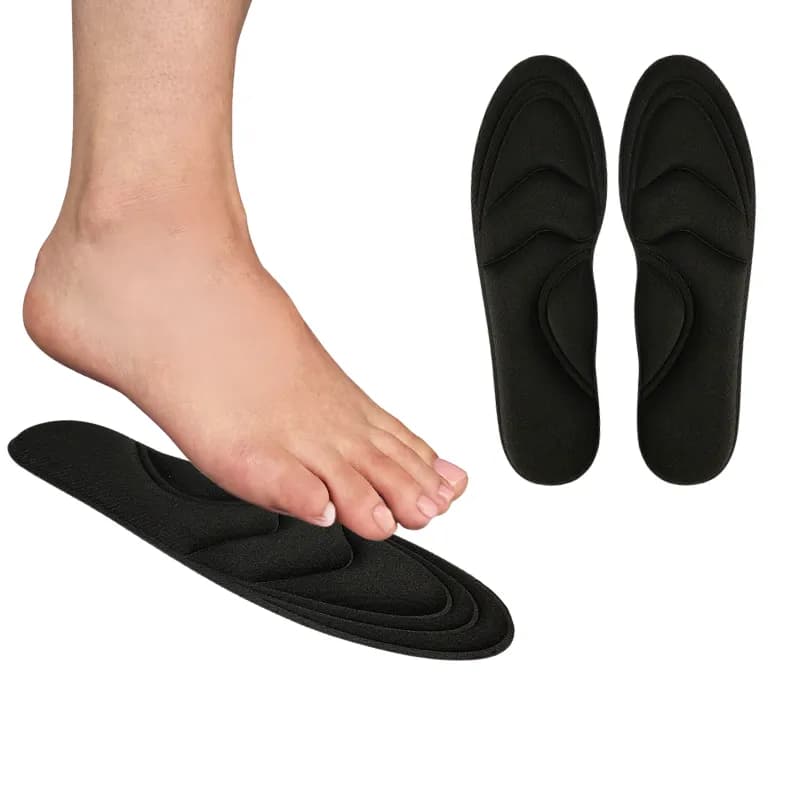 Pěnové vložky 4D s masáží, černé, vel. S